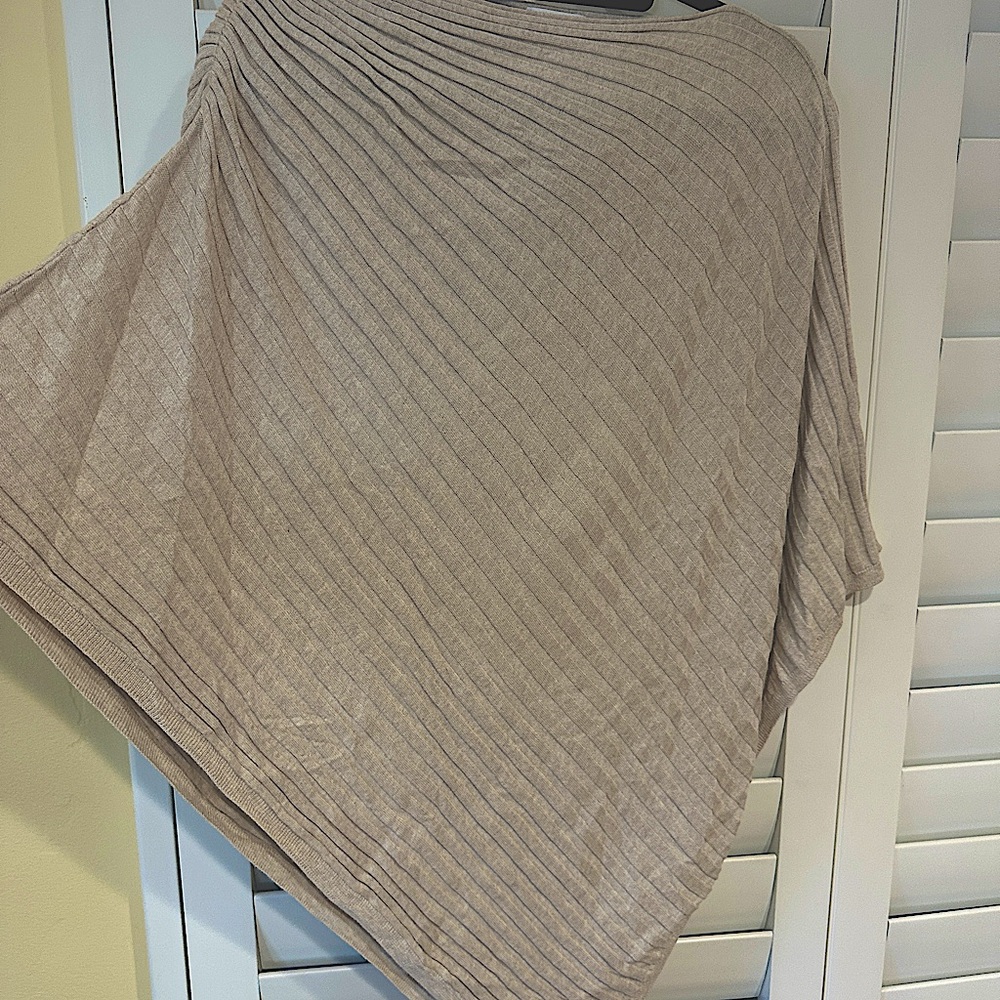 J. Jill silk & cotton poncho